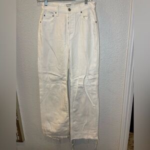 REFORMATION Fawcett Jeans Womens 25 Cropped High Waist